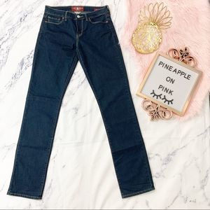 Lucky Brand Sofia Straight Dark Wash 4/27 Long